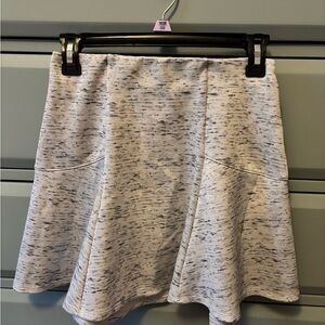 Women’s Hollister Heathered Grey Mini Skater Skirt Small